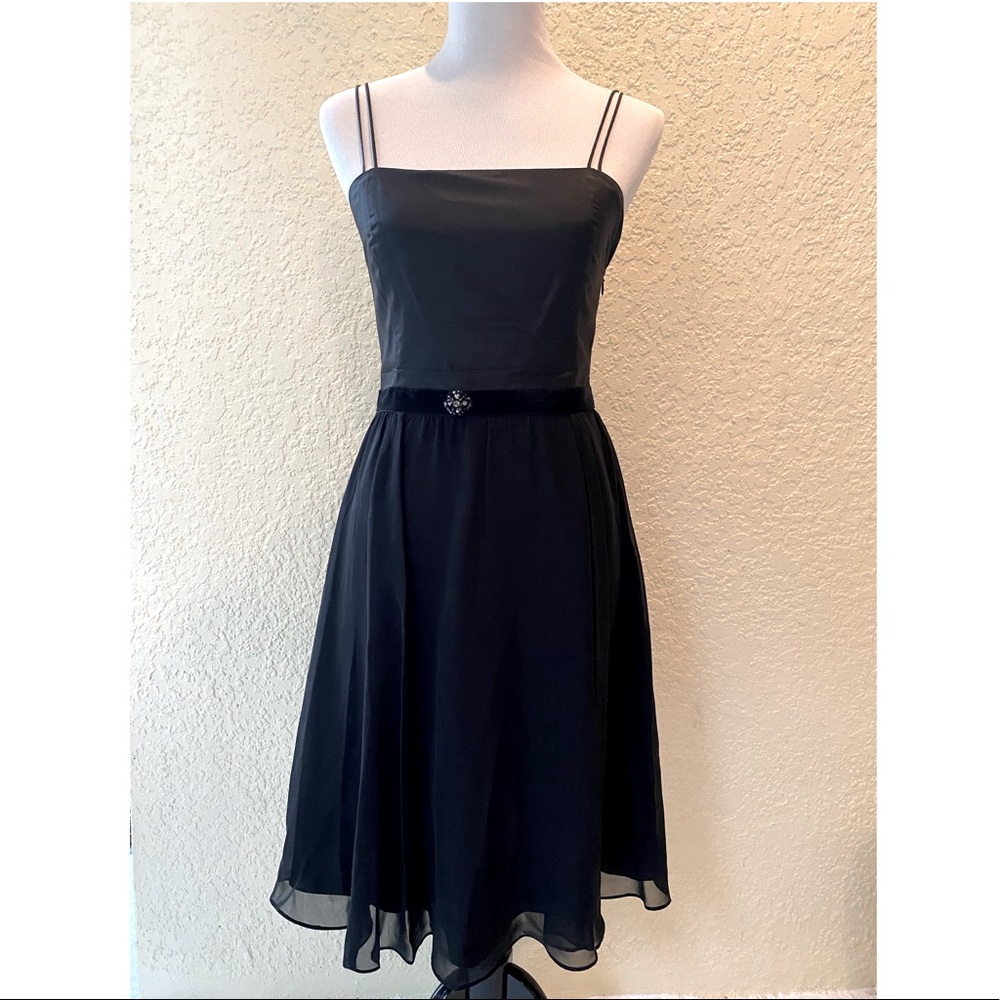 Ann Taylor black cocktail dress
